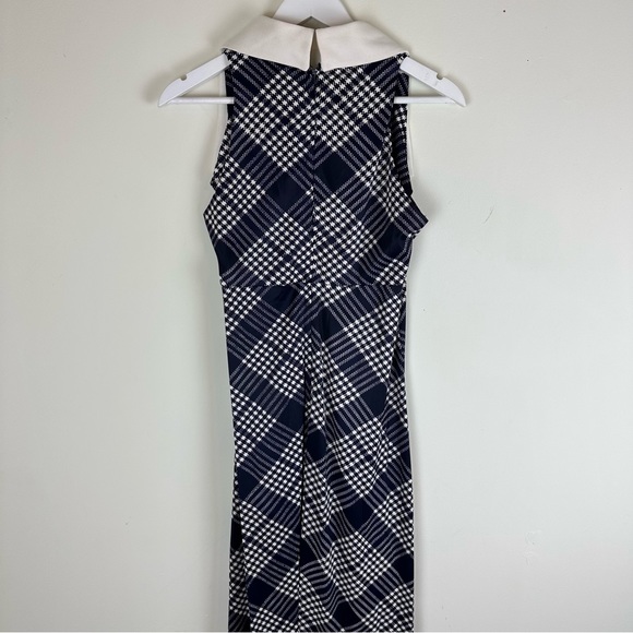 Vintage Patchwork Maxi Dress with Collar - Picture 9 of 14